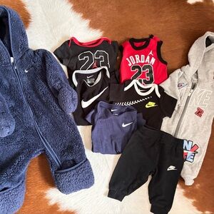 Nike and Jordan Baby Lot 0-6m